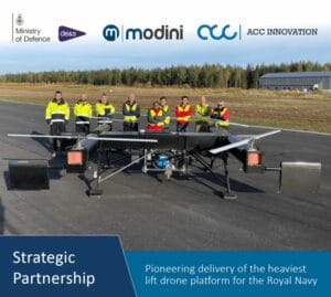 acc innovation and modini partner to build heavy lift cargo drones