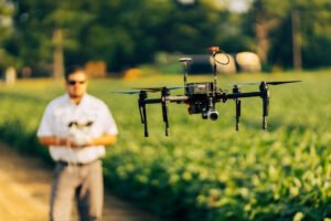 aerial sensor technology on display at eastern virginia agricultural research and extension center