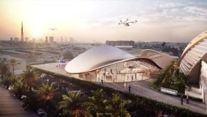 skyports infrastructures design for vertiports approved in dubai