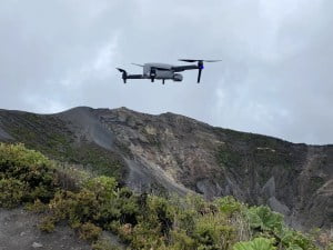 autel robotics drone helps scientists with volcano research