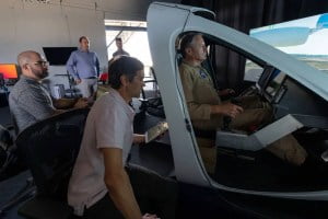on the fly nasa researchers map air taxi maneuvers in simulator