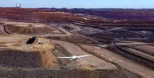 remote mine lidar surveys via the internet drone in a
