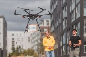 flyby launches food drone delivery with nekter juice bar salad collective other food retailers closes 4m pre seed