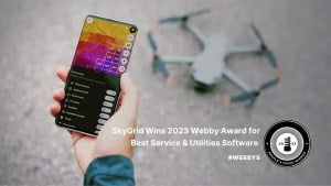 skygrid wins 2023 webby award for best service utilities software