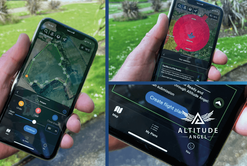 drone assist uk drone flight planning app gets mega overhaul from altitude angel