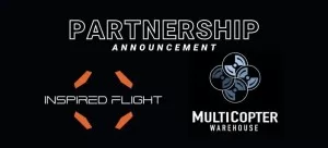 multicopter warehouse partners with inspired flight technologies