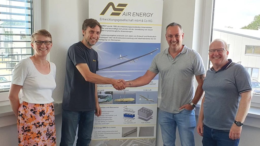 dufour aerospace announces the selection of air energy as a partner for battery modules