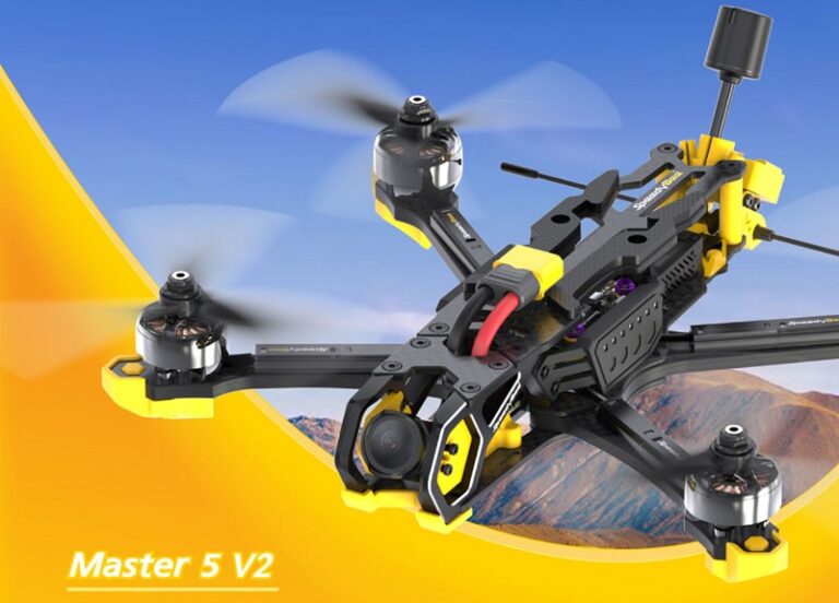 speedybee master 5 v2 with analog and digital fpv options