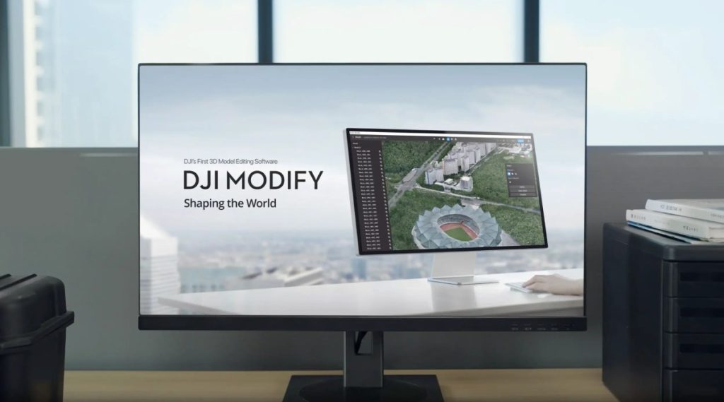 dji launches its first intelligent 3d model editing software dji modify