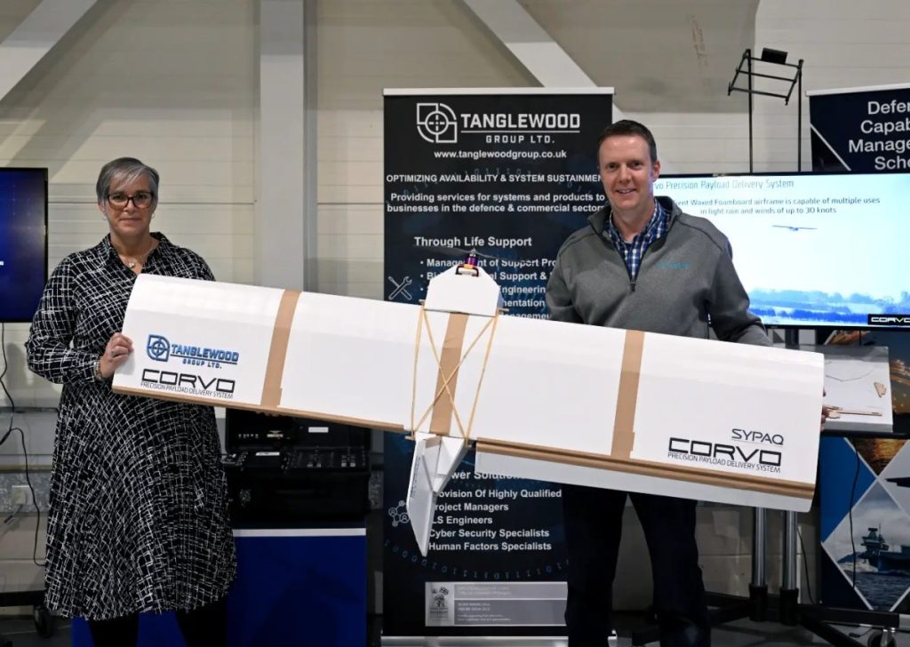 flatpack drone presented to defence college for military capability integration presented to the defence college for military capability integration dcmci