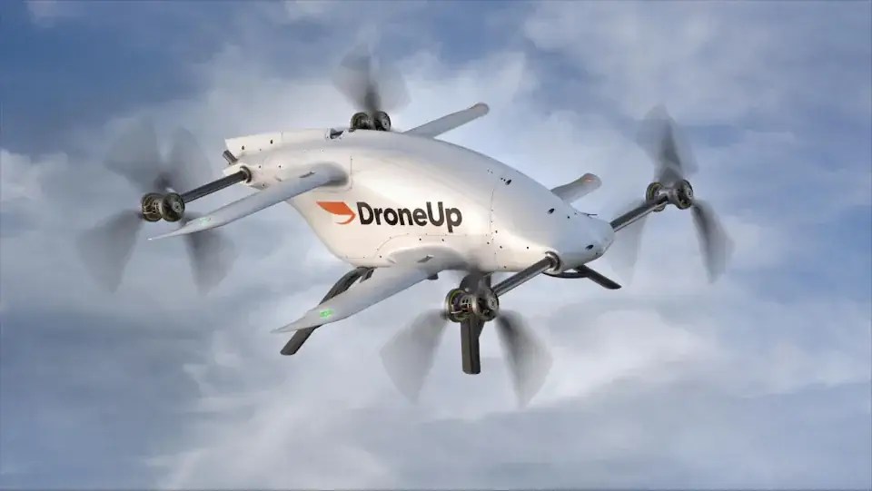 droneup reinvents last mile logistics with the launch of the industrys first drone autonomous ecosystem