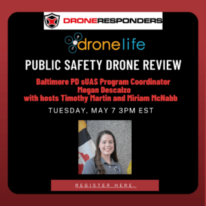 dont miss baltimore pd on the next public safety drone review tuesday may 7