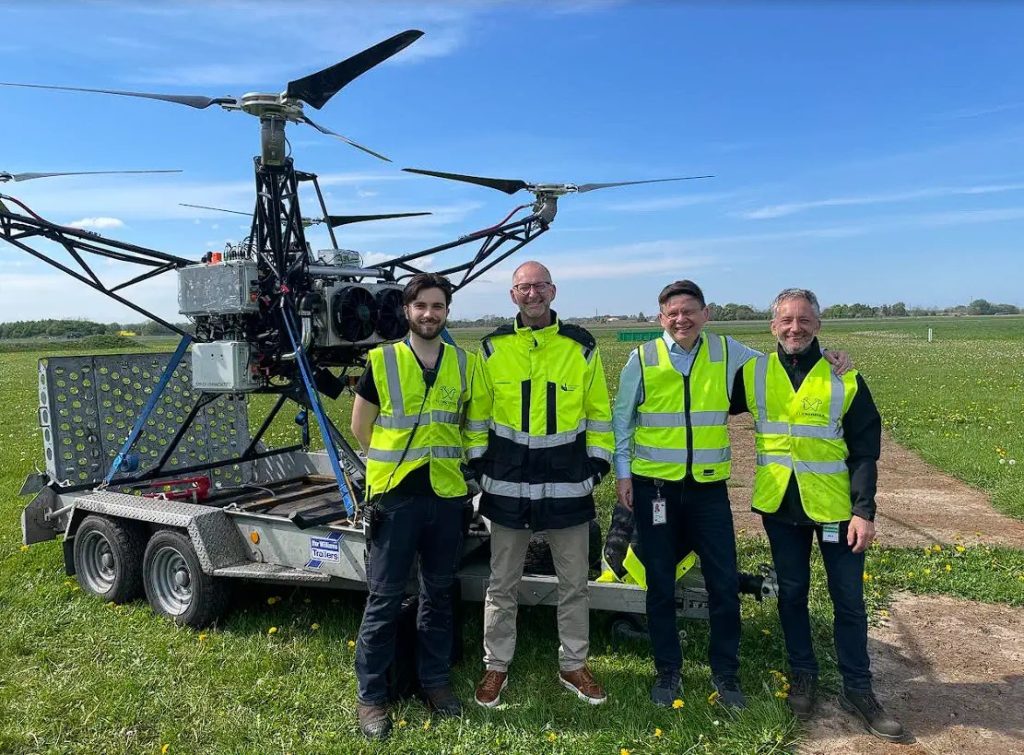 flowcopter heavylift cargo drone successfully tested at hca airport