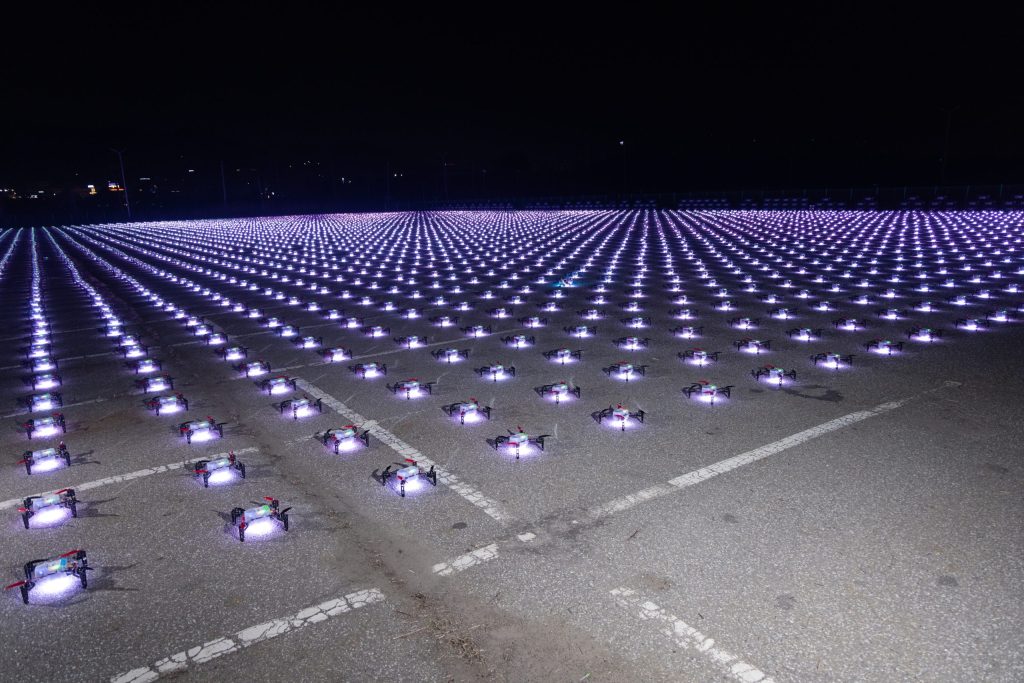 uvify sets record for most drones flown simultaneously