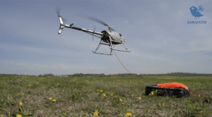 uavos demonstrates healthcare delivery with unmanned helicopter