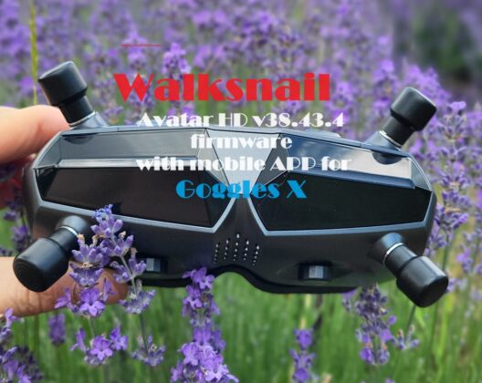 avatar hd v38 43 4 firmware brings mobile app for walksnail goggle