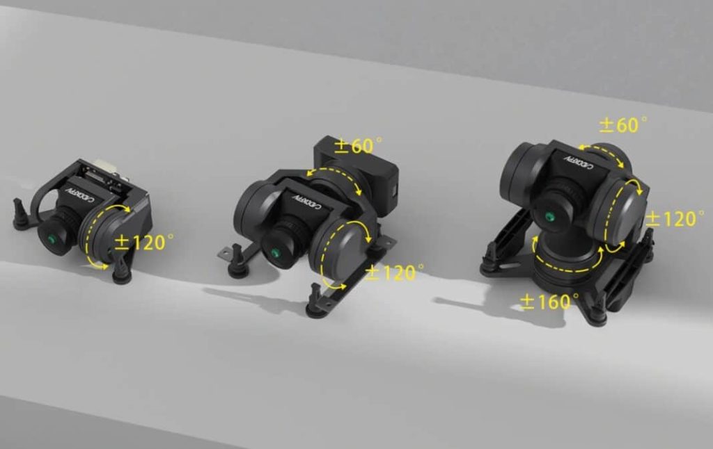 caddxfpv gm1 gm2 gm3 gimbals for walksnail avatar hd