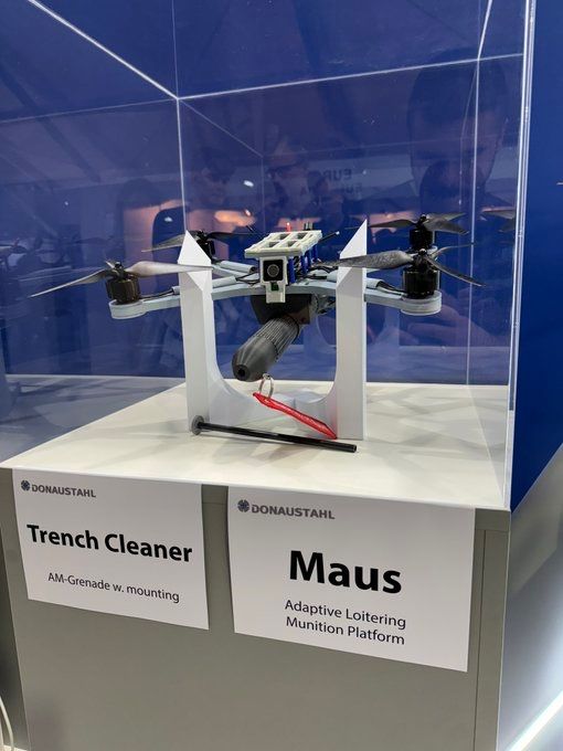 donaustahl receives green light for maus drone production and export to ukraine