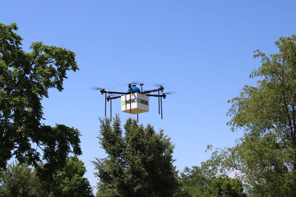 drone express launches delivery operations in winston salem nc