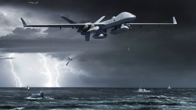 ga asi and lockheed martin developing net enabled weapons capability for mq 9b seaguardianr