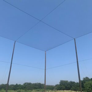 university employs huge batting cage to conduct drone test flights