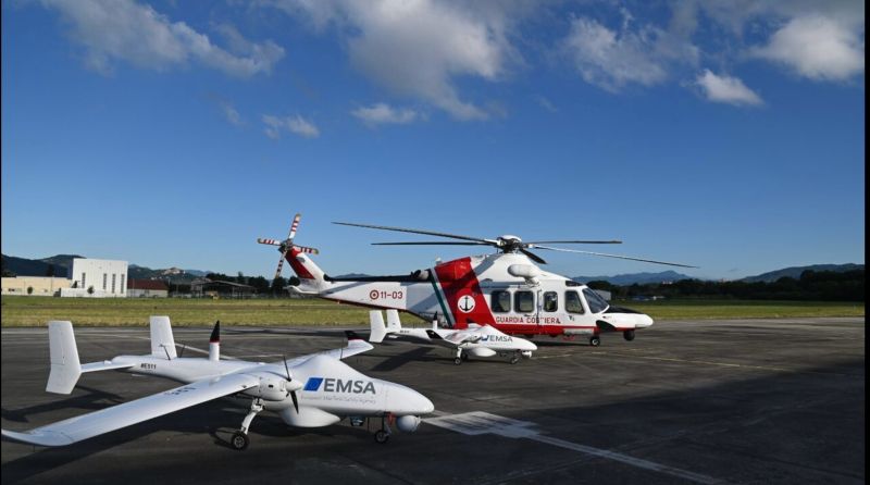 tekevers ar5 drone deployed to enhance maritime safety in the gulf of genoa