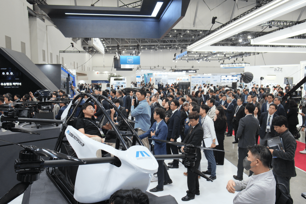 future innovation tech expo 2024 in korea showcases advanced air mobility robotics and ict in daegu