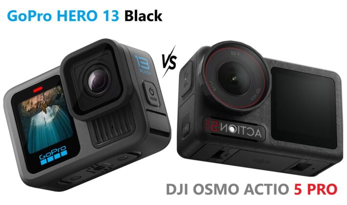 gopro 13 black vs dji action 5 pro in depth comparison guide