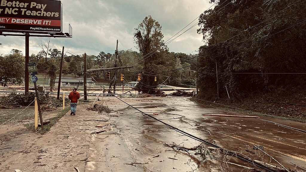 private drone operators deliver aid after hurricane helene