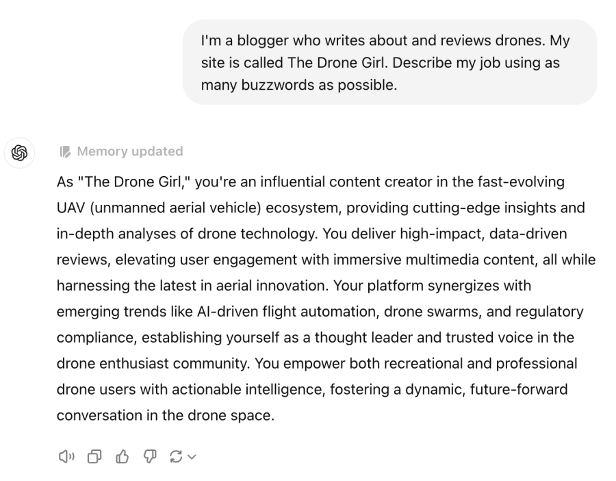 can the drone industry please stop using buzzwords