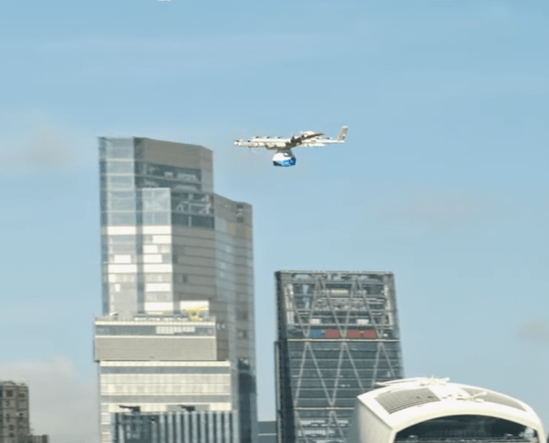 wings drone deliveries bring new speed to nhs blood sample transport in london