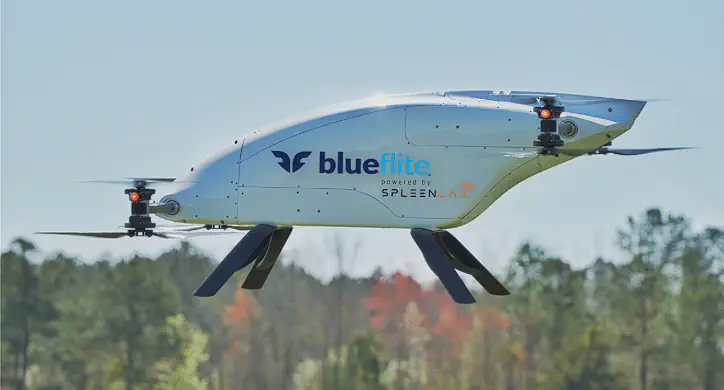 blueflite and spleenlab partner to enhance autonomous flight technology