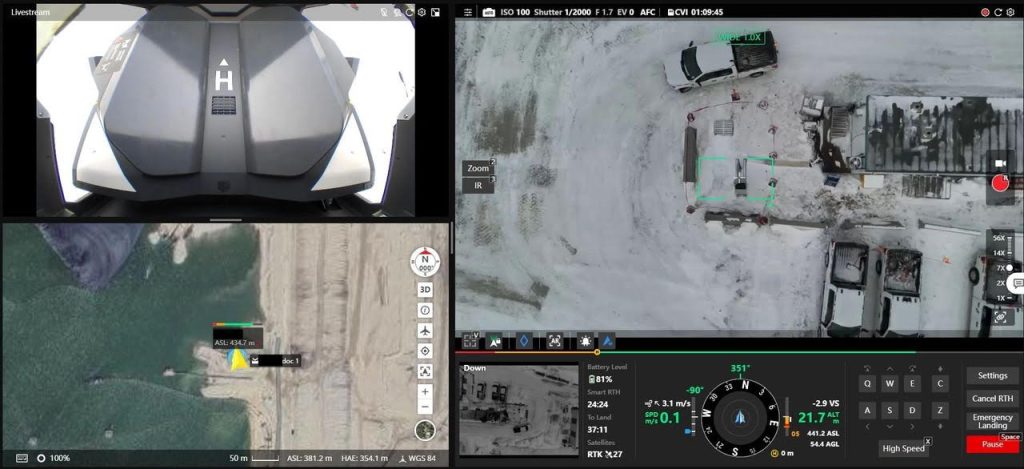 in flight data reaches full operational capability of dji dock 2 in extreme northern canada conditions